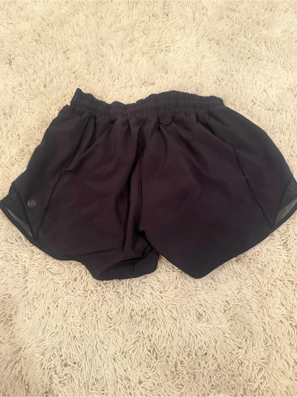 lululemon athletica Black Performance Running Shorts
